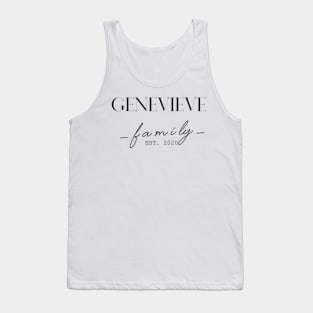 Genevieve Family EST. 2020, Surname, Genevieve Tank Top